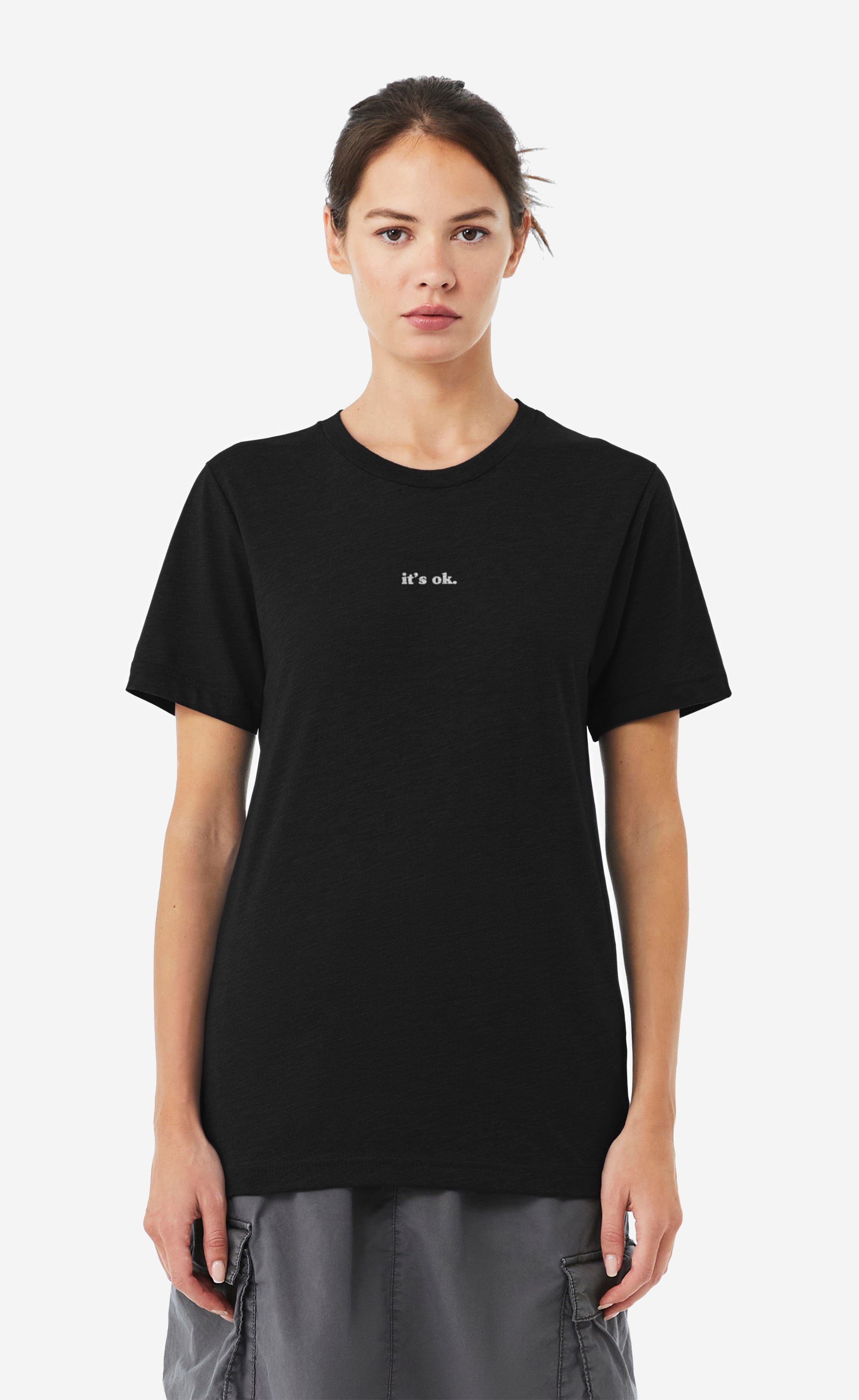 it's ok Unisex Heavy Cotton Tee