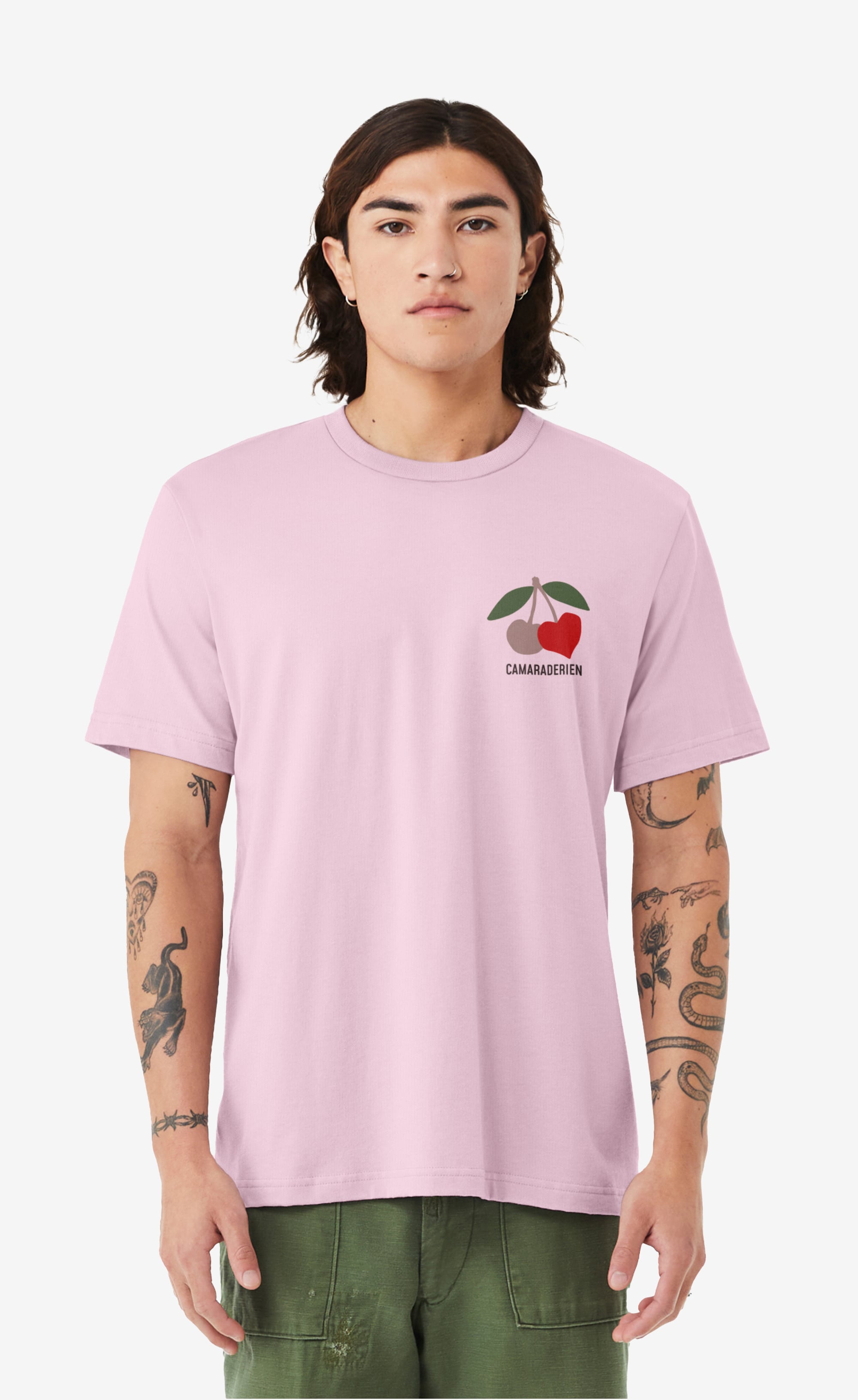 Two Cherries by Heart Unisex Tee