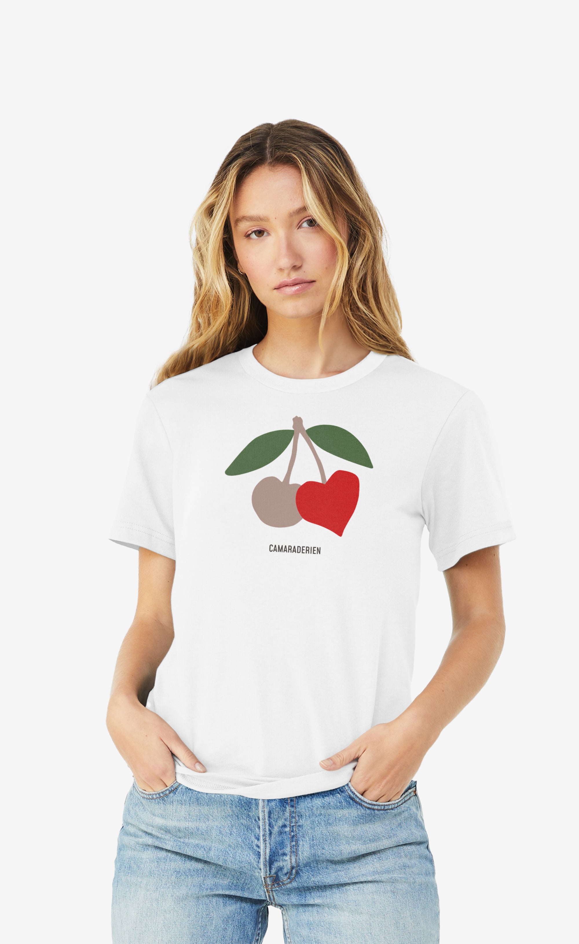 Two Cherries by Heart Unisex Tee