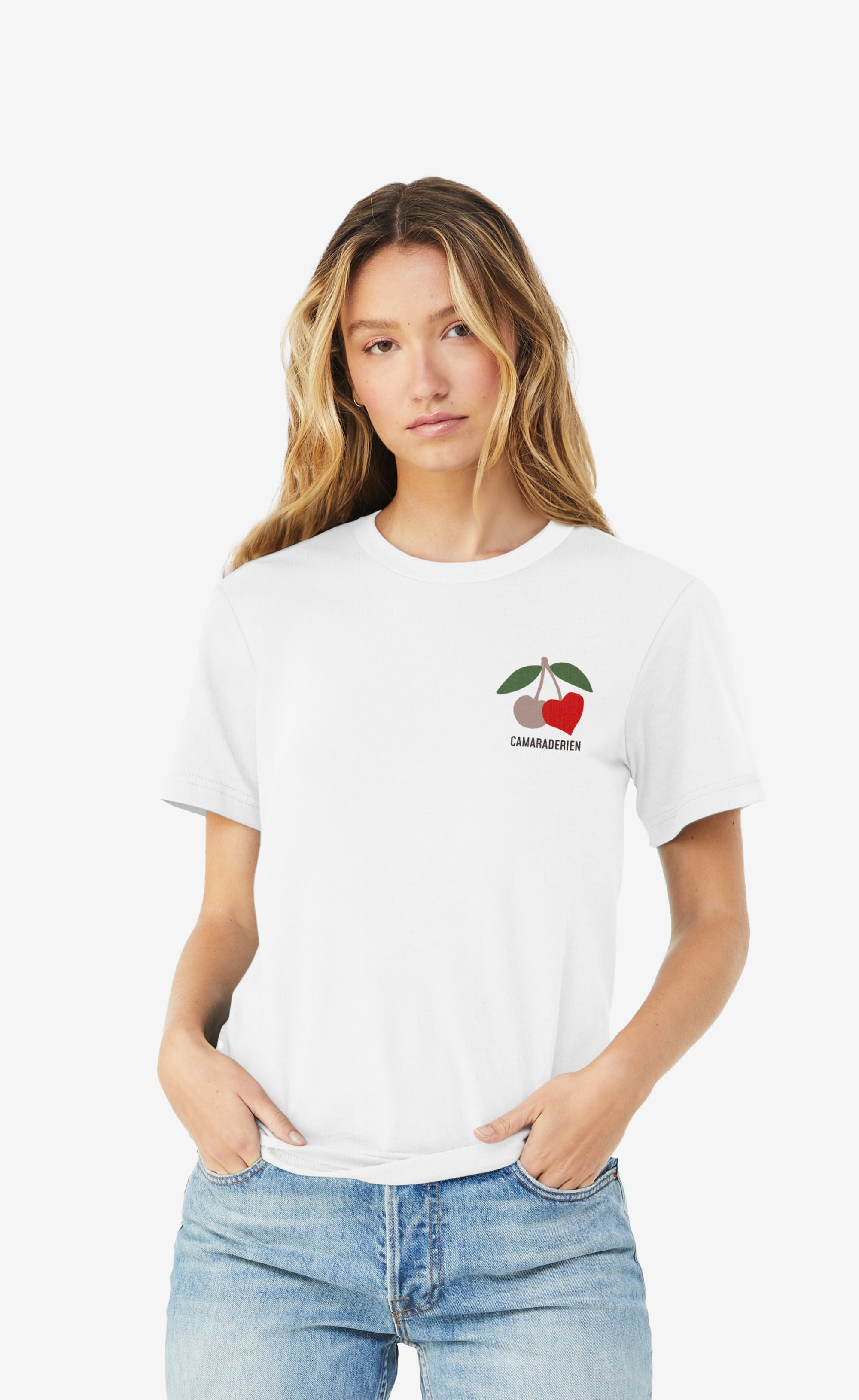 Two Cherries by Heart Unisex Tee